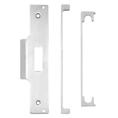 ASEC Mortice Nightlatch Rebate Kit 13mm - Satin Chrome