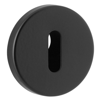 ASEC URBAN Concealed Fixing Standard Key Escutcheon Pro - Black