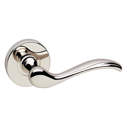 ASEC URBAN Washington Lever on Round Rose Door Furniture Pro - Polished Nickel