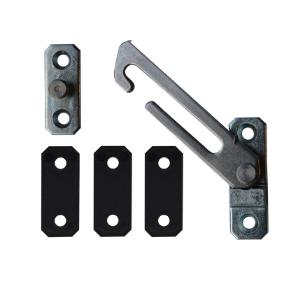 ASEC Short Arm Concealed Restrictor Kit Left Handed - Silver