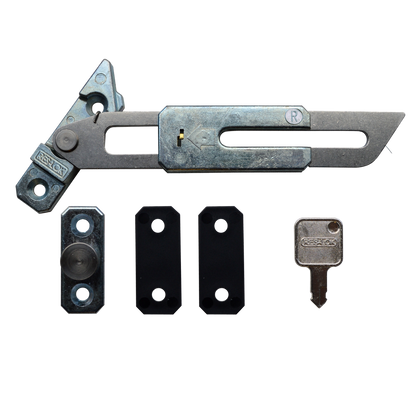 ASEC Concealed Locking Extended Restrictor Kit Right Hand - Silver