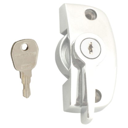 ASEC Window Pivot Lock Locking Without Keep - White