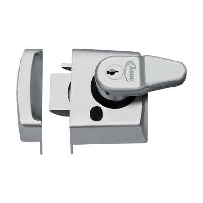 ASEC Kite BS Auto Deadlocking Nightlatch 40mm - Satin Chrome