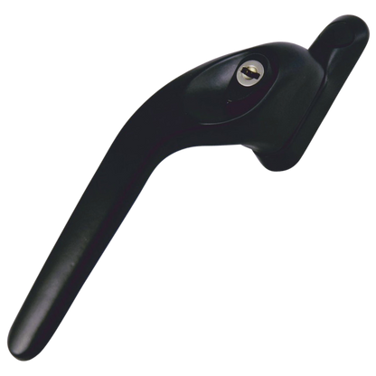 ASEC Offset Window Handle Left Handed - Black