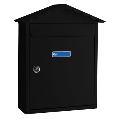 ASEC Traditional Post Box Black