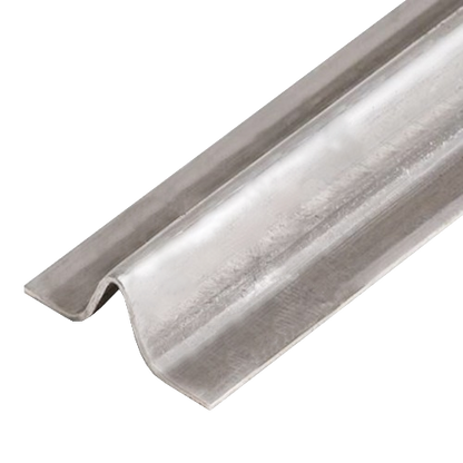 ASEC Steel Retro Fit Patio Track 2.4m X 20mm - Silver