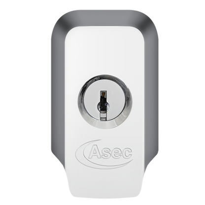 ASEC High Security Rim Cylinder Pull With Cylinder Chrome Plated