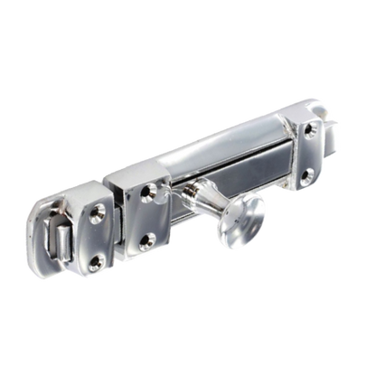ASEC Heavy Door Bolt Chrome 100mm - Chrome