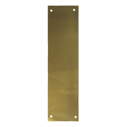 ASEC Finger Plate 75mm Width x 1.2mm Depth (PB) Polished Brass 350mm Height - Polished Brass