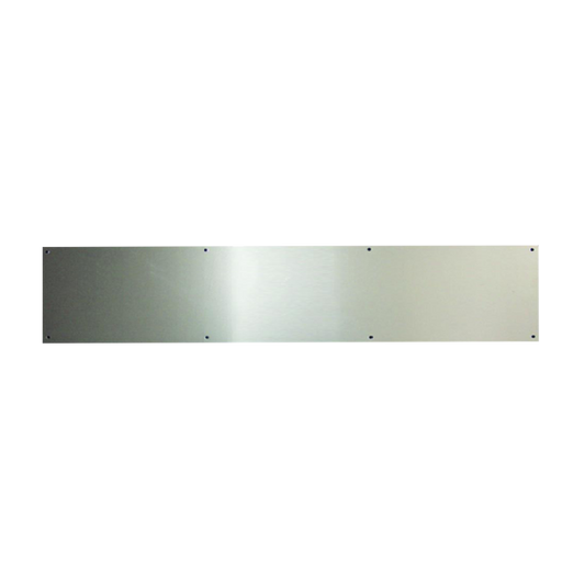 ASEC Kick Plate 150mm Height x 1.2mm Depth (SSS) Satin Stainless Steel 710mm Width - Satin Stainless Steel