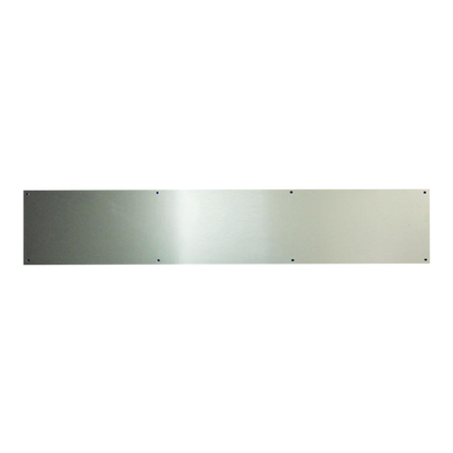 ASEC Kick Plate 150mm Height x 1.2mm Depth (SSS) Satin Stainless Steel 760mm Width - Satin Stainless Steel