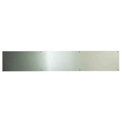 ASEC Kick Plate 150mm Height x 1.2mm Depth (SSS) Satin Stainless Steel 825mm Width - Satin Stainless Steel