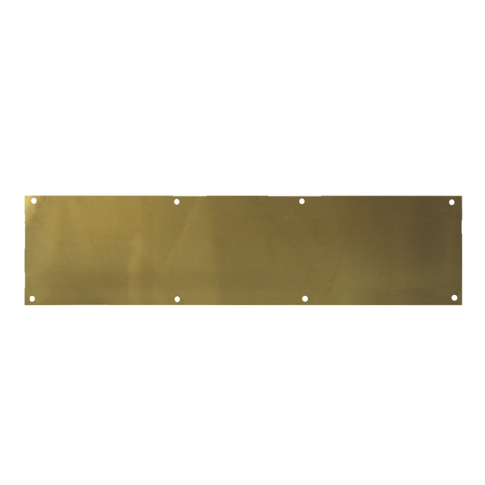 ASEC Kick Plate 150mm Height x 1.2mm Depth (PB) Polished Brass 785mm Width - Polished Brass