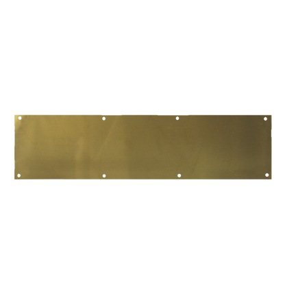 ASEC Kick Plate 150mm Height x 1.2mm Depth (PB) Polished Brass 785mm Width - Polished Brass