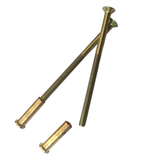 ASEC Fixings Set Back To Back (Male & Female) Zinc Plated