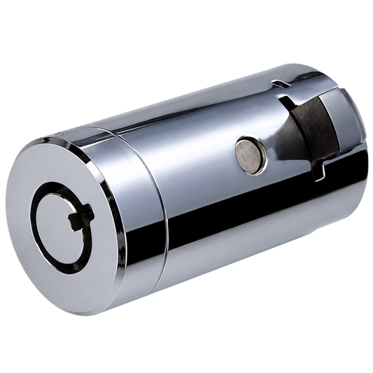 ASEC Tubular Cylinder (RPT) 7 Pin Insert To Suit Vending Machine T Handle Radial Pin Tumbler Keyed to Differ - Chrome Plated