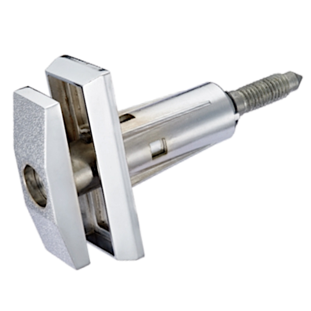 ASEC Vending Machine T Handle Screw Style (No Cylinder) T-Handle Screw Style - Chrome Plated