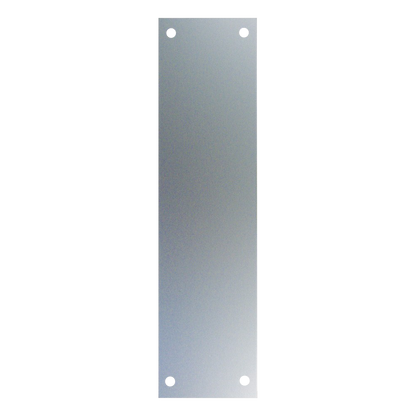 ASEC 75mm Wide Aluminium Finger Plate 300mm - Anodised Aluminium