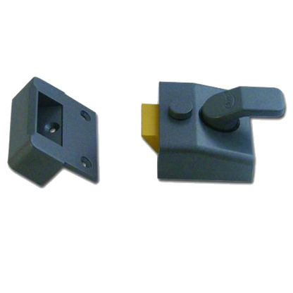 ASEC AS14 & AS18 Non-Deadlocking Nightlatch 40mm Case Only - Dull Metal Grey