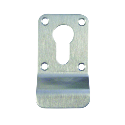 ASEC Stainless Steel Cylinder Pull SS Euro - Satin Stainless Steel