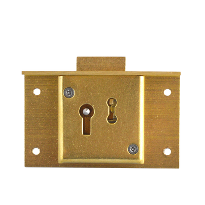 ASEC 41 4 Lever Till Lock 50mm Keyed To Differ Pro - Satin Brass