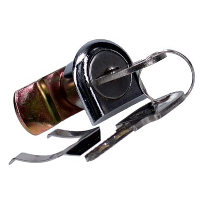 ASEC Universal Camlock To Suit Post Boxes Keyed To Differ Pro - Chrome Plated