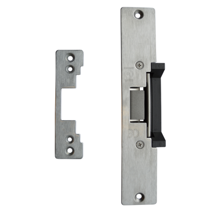 ASEC ANSI Mortice Release 12/24VDC F/L & F/U - Stainless Steel