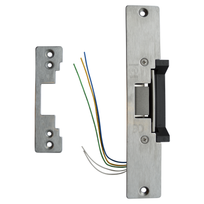 ASEC ANSI Mortice Release 12VDC F/L & F/U MON - Stainless Steel