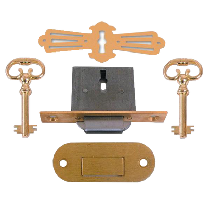 ASEC 185 2 Lever Desklock