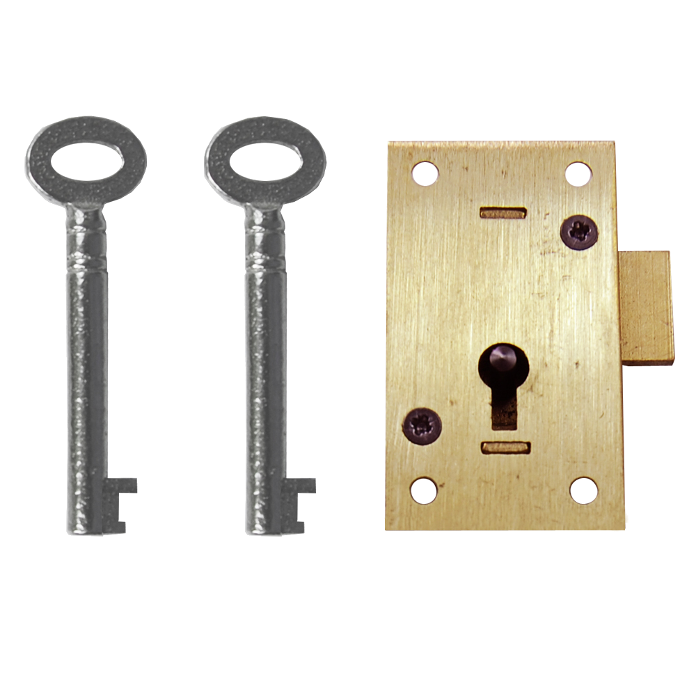 ASEC 36 2 Lever Straight Cupboard Lock