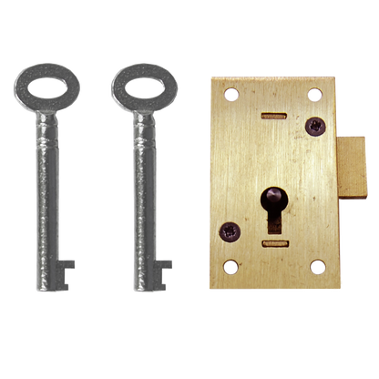 ASEC 36 2 Lever Straight Cupboard Lock