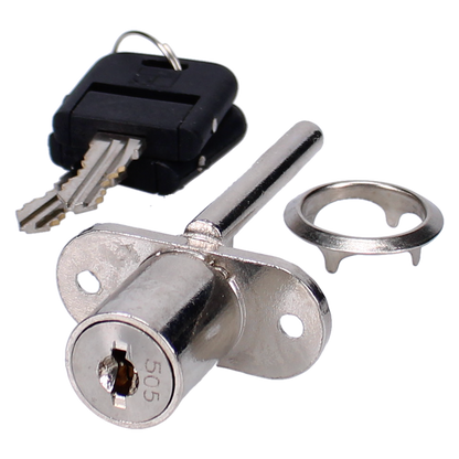 ASEC Twin Flange Fix Furniture Pedestal Lock