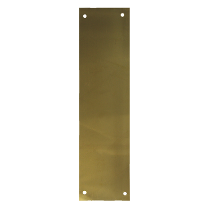 ASEC 75mm Wide Polished Brass Finger Plate