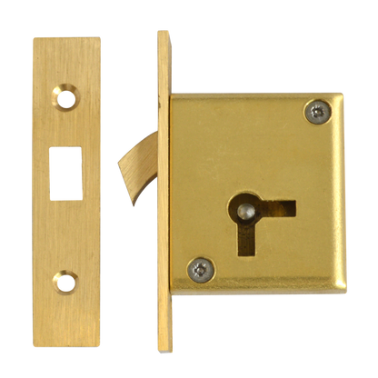 ASEC 85 4 Lever Mortice Cupboard Hooklock