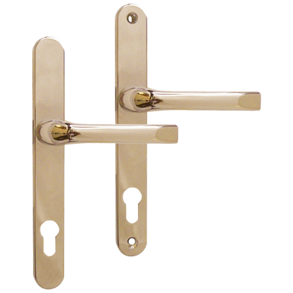 ASEC 92 Lever/Lever UPVC Furniture - 240mm Backplate