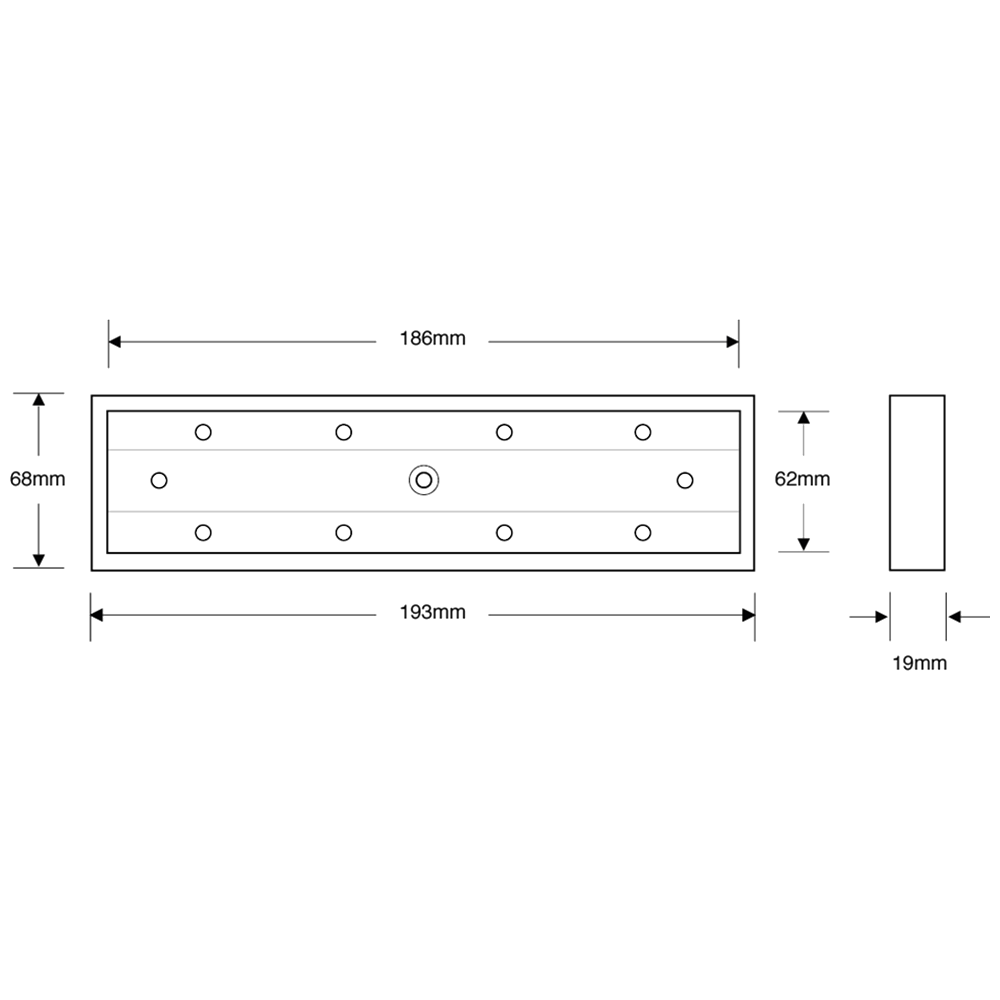 ASEC Armature Housing To Suit Standard Magnet