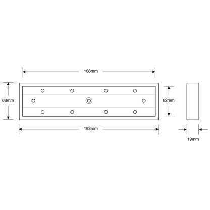 ASEC Armature Housing To Suit Standard Magnet