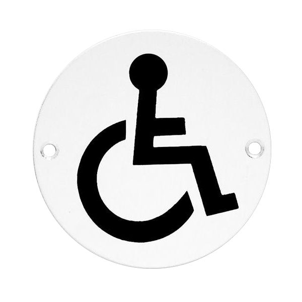 ASEC Aluminium Metal Toilet Door Sign