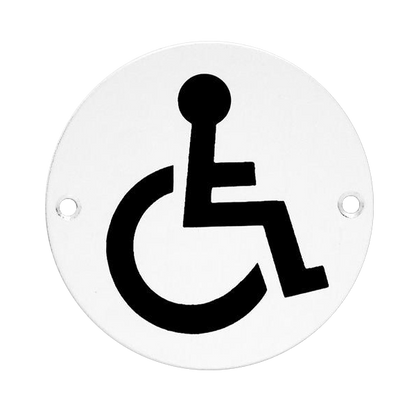 ASEC Aluminium Metal Toilet Door Sign