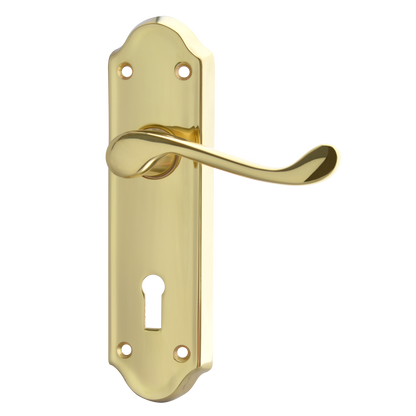 ASEC Ashstead Plate Mounted Lever Furniture