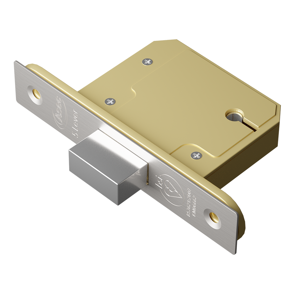 ASEC BS 5 Lever British Standard Deadlock