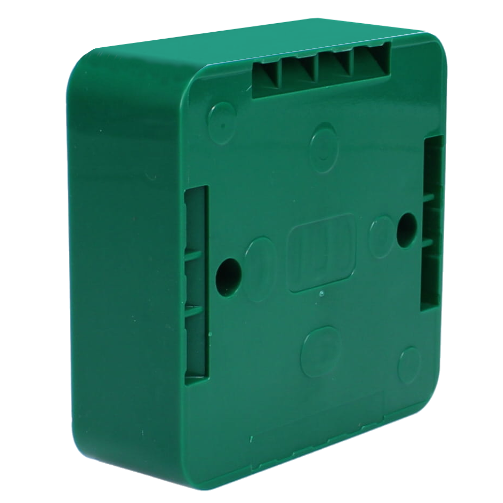ASEC Press To Exit Green Dome Button With Tamper Proof Collar