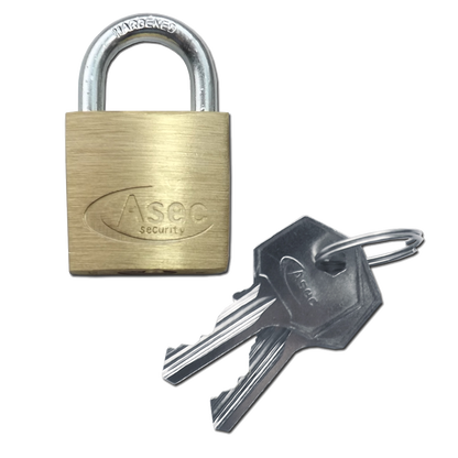 ASEC KD Open Shackle Brass Padlock