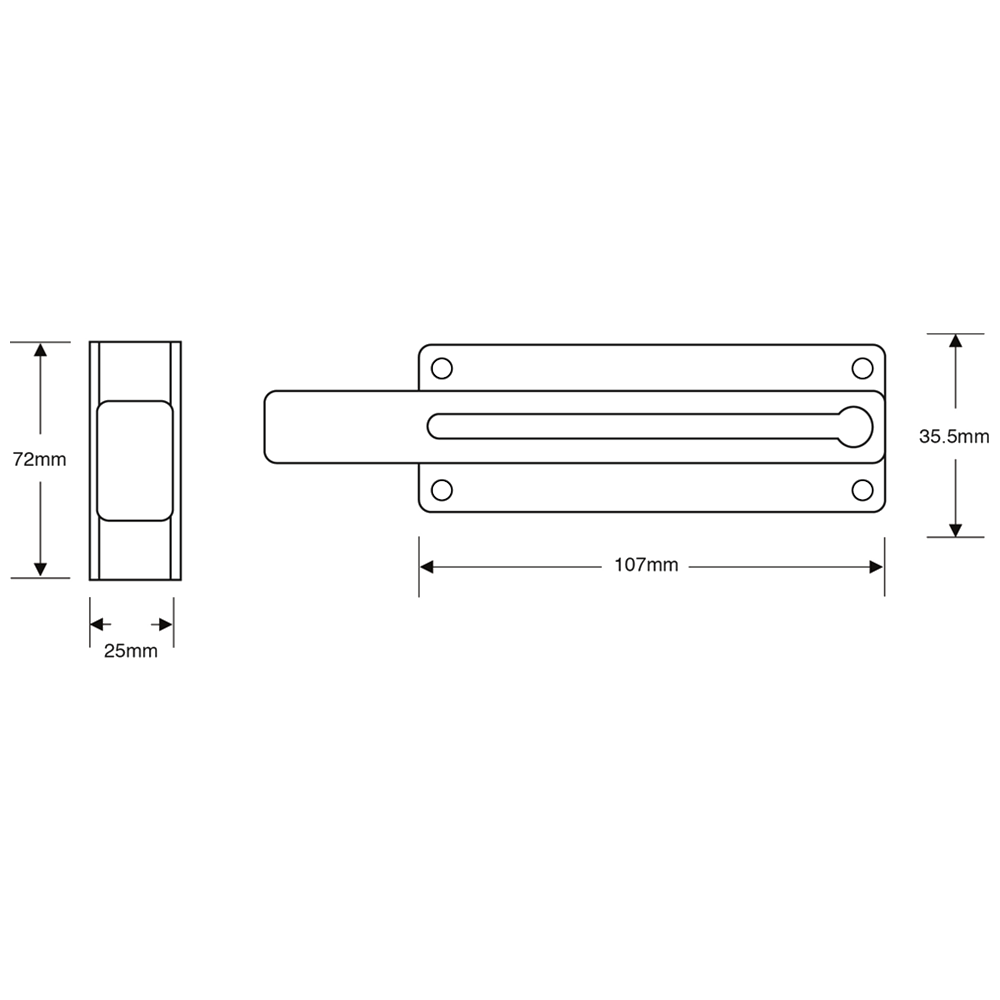 ASEC Locking Door Chain