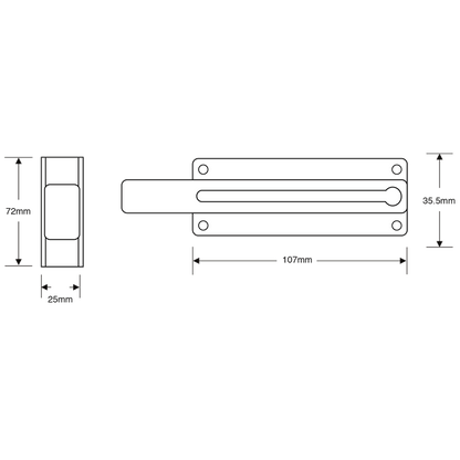 ASEC Locking Door Chain