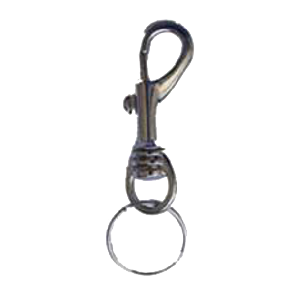 ASEC Metal Belt Clip Key Ring