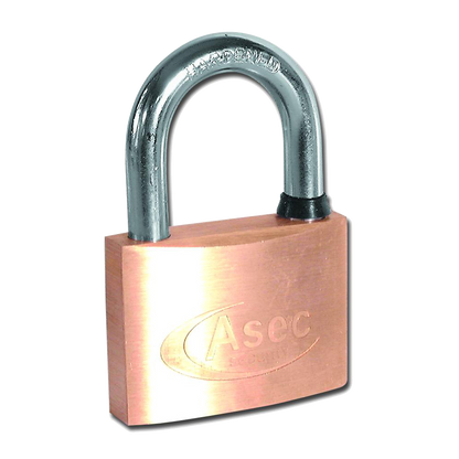 ASEC MK Open Shackle Brass Padlock