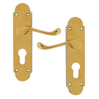 ASEC Oakley Plate Mounted Lever Furniture