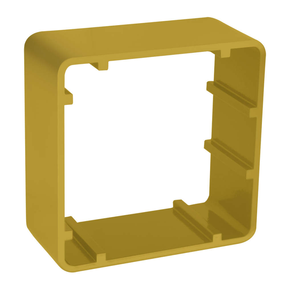 ASEC 38mm 1 Gang Surface Housing