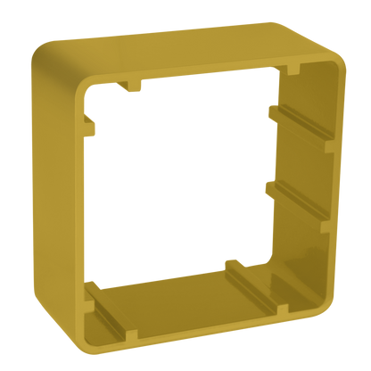 ASEC 38mm 1 Gang Surface Housing